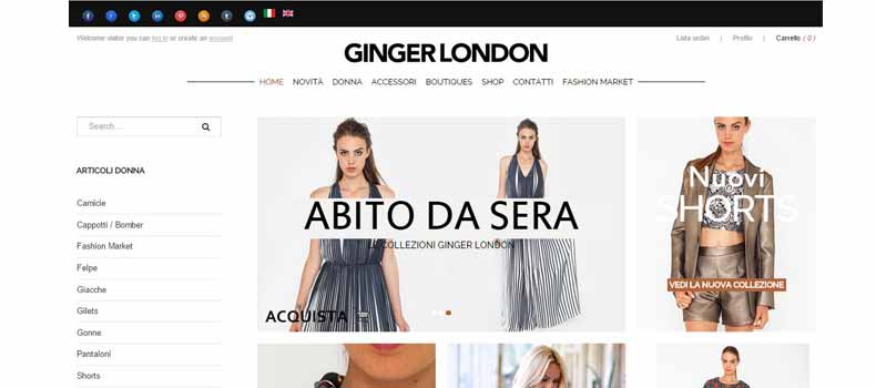 Ginger London shop